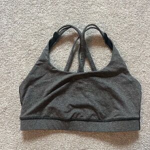 Lululemon Grey Energy Bra